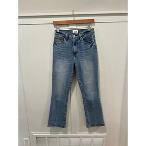 pistola Light Blue High-Rise Wide Leg Jeans